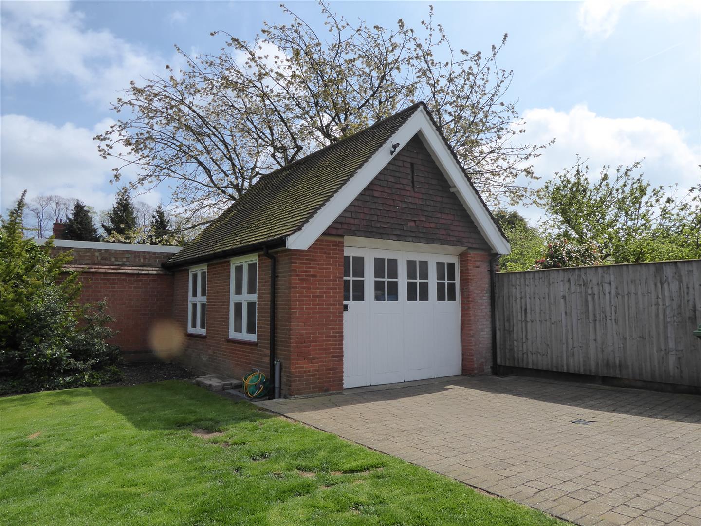 DETACHED BRICK GARAGE